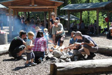 Erlebnisparcours Chärwaldräuber Grillstellen